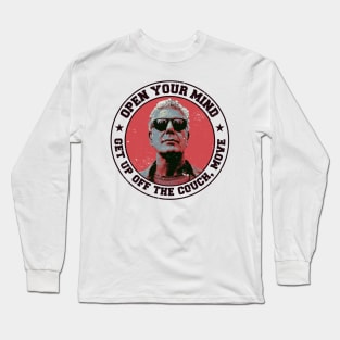 Anthony Bourdain quote Long Sleeve T-Shirt